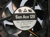 Lot of (2) Sanyo Denki San Ace 120 9G1212F401 DC Brushless Fan | 12V 0.19A