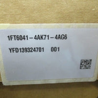 Siemens 1FT60414AK714AG6 Electric Motor Inverter Duty NEW