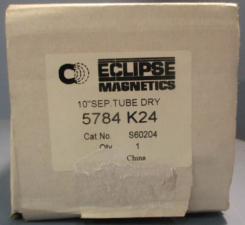 Eclipse Magnetics 5784 K24 10" Sep. Tube Dry Neodynium Magnetic Filter Rod 1" Di