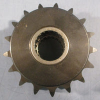 Brewer D50B17 Idler Sprocket 1" Bore 2Row 17 Teeth Per Row 13/4" W (Lot of 2)
