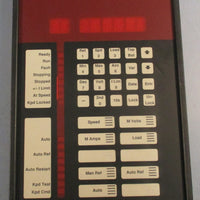 Dynamatic 150009620121 Control Keyboard Panel 121/2" Length 73/8" Width