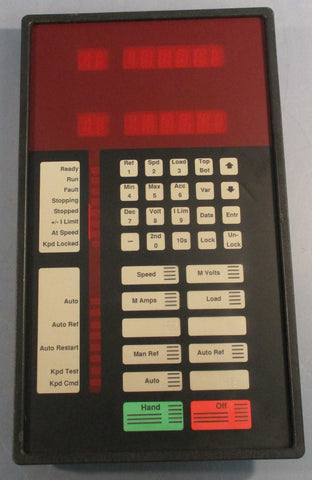 Dynamatic 150009620121 Control Keyboard Panel 121/2" Length 73/8" Width