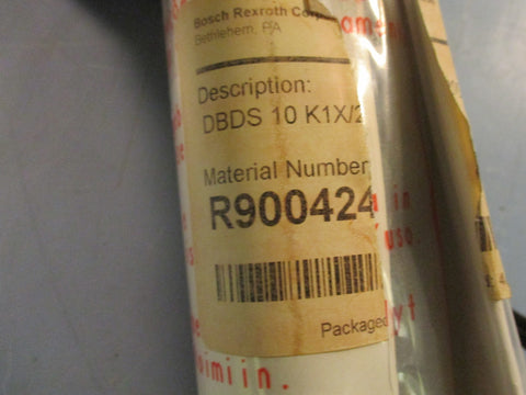 Rexroth R900424149 Pressure Relief Valve 630 bar Max Pressure 120l/min Max Flow