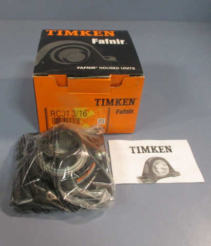 Timken/ Frafnir Flange-Mount Ball Bearing RCJ1 3/16