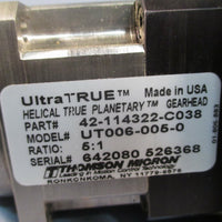 Thomson Micron UltraTRUE Helical True Planetary Gearhead 5:1 UT0060050