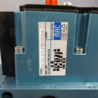 MAC Valves, Pneumatic Air Solenoid Valve 24VDC, 6213C411PM591DA w/PME591DAAG