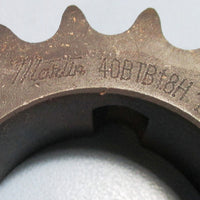 Martin 40BTB18H 1210 Hardened Taper Lock Sprocket NWOB