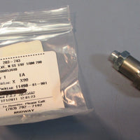 Graco 203-743 Restrictor Valve Stainless 1/8"F & 1/8"M, WPR 200 PSI NIB