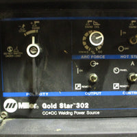 Miller Gold Star 302 CCDC Welding Power Source 903398 w/ Cart 230/460/575V 3PH