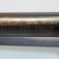Madison Microller CTP Burnishing Tool 0.90" 0.59" Shaft No. 1 Morse Taper