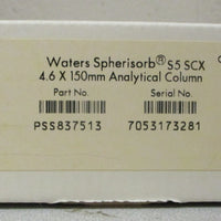 Waters PSS837513 Spherisorb S5 SCX Column 4.6x150mm Analytical Column