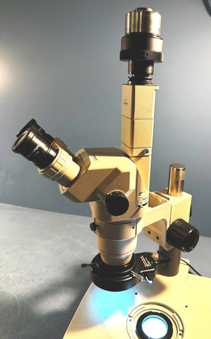 Olympus Trinocular Stereo SZ60 Microscope SZH-ILLD Base SZ-STS Arm SZ-PT Camera