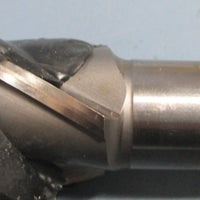 Brubaker 7/8" HSS 1H Acculead 4.761 Professional CNC Resharpened 3FL End Mill