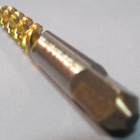 Cleveland TiN Twist Bottoming Tap, 3/8-16, NC, HS, G H3, 3FL, C0900, USA