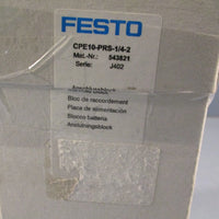 Festo Manifod Block CPE10PRS1/42