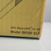 APC by Schneider Electric Battery Backup CS Series BK500 BLK 500VA 300 Watts