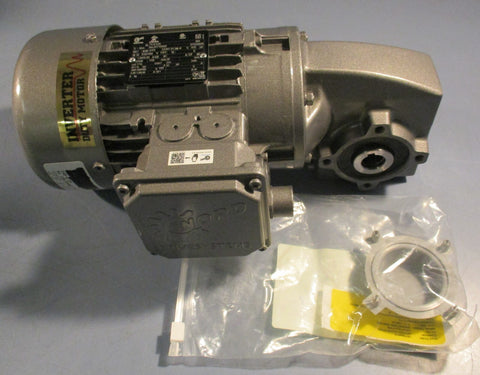 Nord Gear SK 1SMID40AZ71L/4CUS Gearmotor  3/4" Bore 10:1 Ratio SK 71L/4CUS