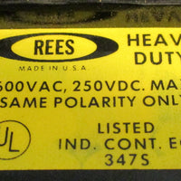 Rees Heavy Duty 01968-032 Control unit GRN -1.25 RED Pl PLGR No Box