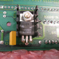 Hardy Instruments Printed Circuit Display Board Assembly 0535038600 Rev F