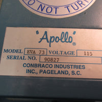 Conbraco Industries Apollo Electric Actuator 115 VAC, Model EVA 73