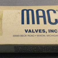 Mac Valves inc PR92CAABA Pneumatic valve 111569 Single Solenoid