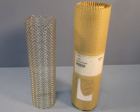 SPX 8-137X Mesh 6 316 Short Stainless Steel Strainer Screen Mesh 3-3/16" OD New