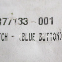 (Lot of 2) Crown Equipment 77133001 Blue Button Switch CR77133001