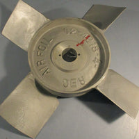 Airfoil Impellers U2-4218-4 Aluminum Fan Blade 17.5in Diameter 23-degree Pitch