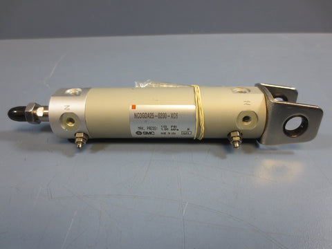 SMC NCDGDA250200XC6 Air Cylinder 145 PSI 25mm Bore 2" Stroke