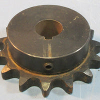 Martin 60B15, 15/16" Bore to Size Sprocket for #60 Chain w/ 15 Teeth