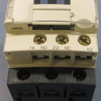 Schneider Electric Telemecanique LC1D12B7 Reversing Contactor 3PH 24VAC 50/60Hz