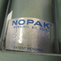 NOPAK SINGLE ACTUATING AIR CYLINDER 2X4 MODEL# 0905514 SC202012L