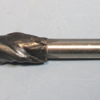 Quinco HS 7/8 CNC Professionally Resharpened 3 Flute End Mill w/ 5/8" Shaft