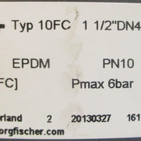 Georg Fischer GF Diastar 161.624.616 Diaphragm Valve 11/2" DN40 6bar Typ 10FC