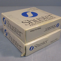 Lot of (2) Shuster Deep Groove Ball Bearing 63082RSJEM