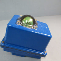 Duravalve DR-2A 100 INLB Electric Actuator Valve 115VAC .55 Lock Rotor Amp