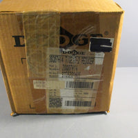 Dodge Tigear 20Q07H14 Right Angle Worm Gear Reducer 7:1 Ratio 2.78HP Max in