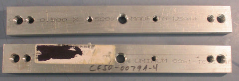 Loveshaw CF500079A4 Vaccum Cup Bracket 117/8" Length 11/2" Width Lot of 2