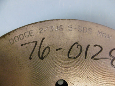 Dodge 2/3V6.5SDS Max RPM 3817 2 Groove Pulley
