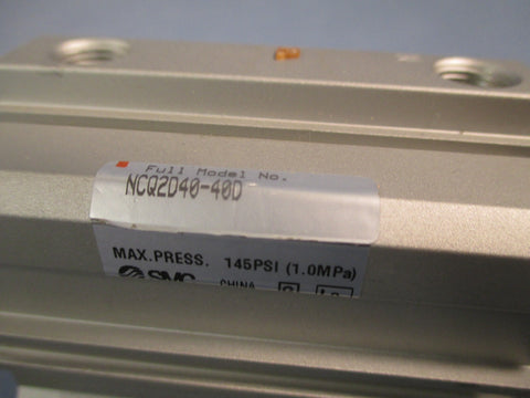 SMC Double Acting Compact Air Cylinder 40mm Stroke 40mm Bore NCQ2D4040D