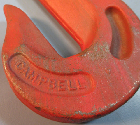 Campbell 1/2" Chain Eye Grab Hook 16mm Hook Width No.75 Used