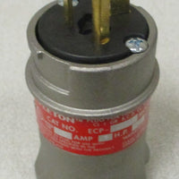 Appleton ECP2023 Explosion Proof Electrical Plug Aluminum 20A 125VAC Watertight