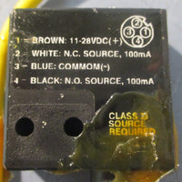 Allen Bradley 42SMR7101QD Ser B Trans Beam Receiver 1128VDC 100mA For Parts