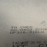 Ta Chen SA/A403 Tee Butt Weld 4" NSF61G WP326/316LW 1010252