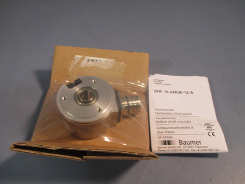 BAUMER CH-8501 Incremental Encoder, Hollow Shaft BHF  16.24K60-12-A