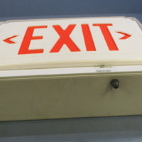 Hoffman 403013PCICC Single Side Exit Sign 15.5"/11.5"/5.5"