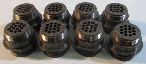 (Lot of 8) AMP 206043-3 Circular 14-Pin Receptacle