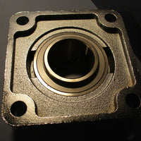 Ami MUCF210-32NP Square Flanged 4 bolt Bearing 2" Bore Nickel Plated Cast Iron