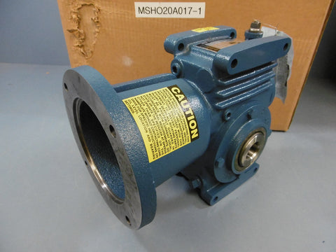 Cone Drive 10:1 MSH020A017-1  1" Output Gear Reducer