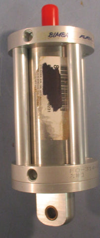 Bimba FO-314-1CMT Flat Air Cylinder Flat-1 4" Stroke 8" Length 3-1/2" Width